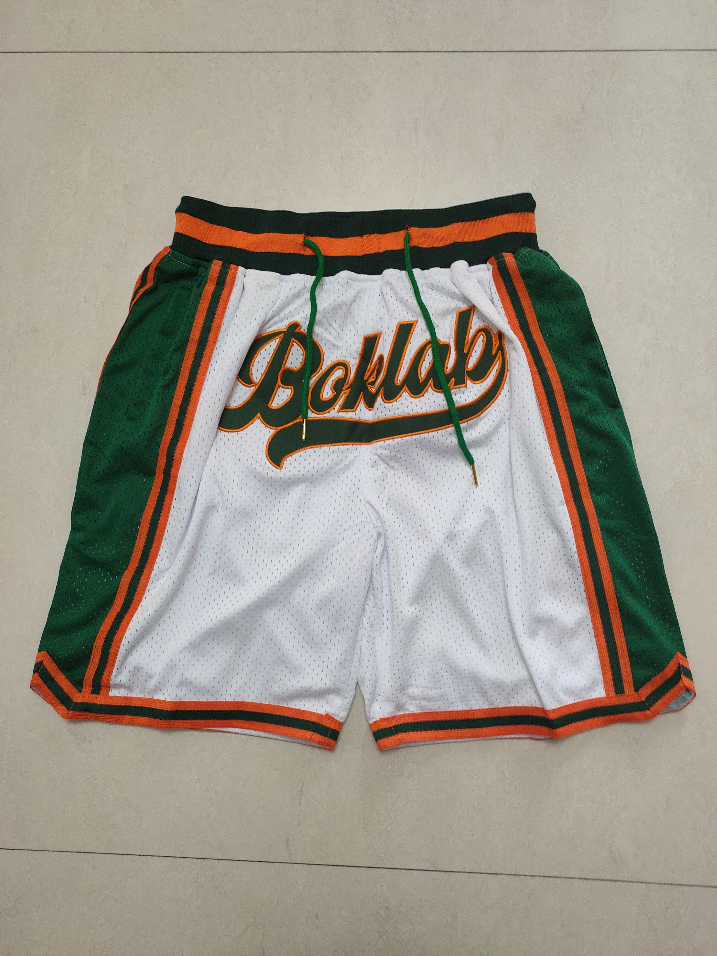 Men NBA White Shorts 202302181